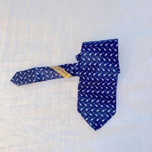 Valentino Silk Pattern Neck Tie